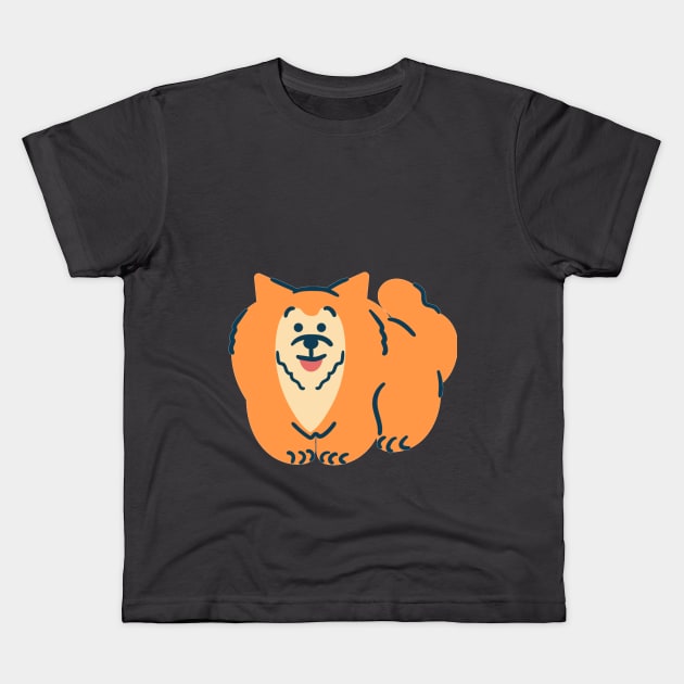 FLUFFY Kids T-Shirt by THE HAPPIEST OF PUPPIES